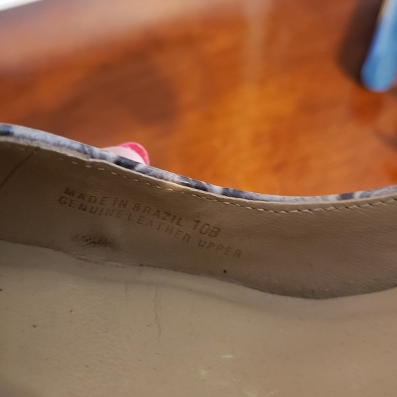 Talbots Gray Crocodile Embossed Pumps - Picture 10 of 10